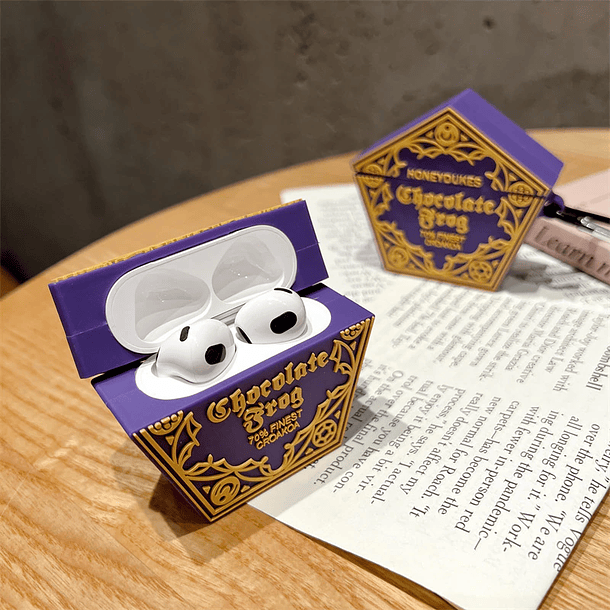 Preventa Carcasa AirPods Rana De Chocolate Harry Potter 2