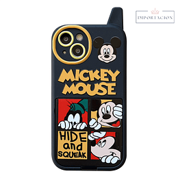 Preventa  Carcasa iPhone Mickey Phone Con Espejo