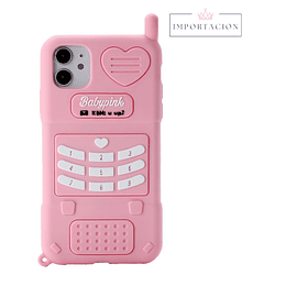 Preventa Carcasa iPhone Babypink Phone Korean 3D