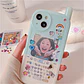 Preventa  Carcasa iPhone Kwaii Korean Porta Photocard - Miniatura 2