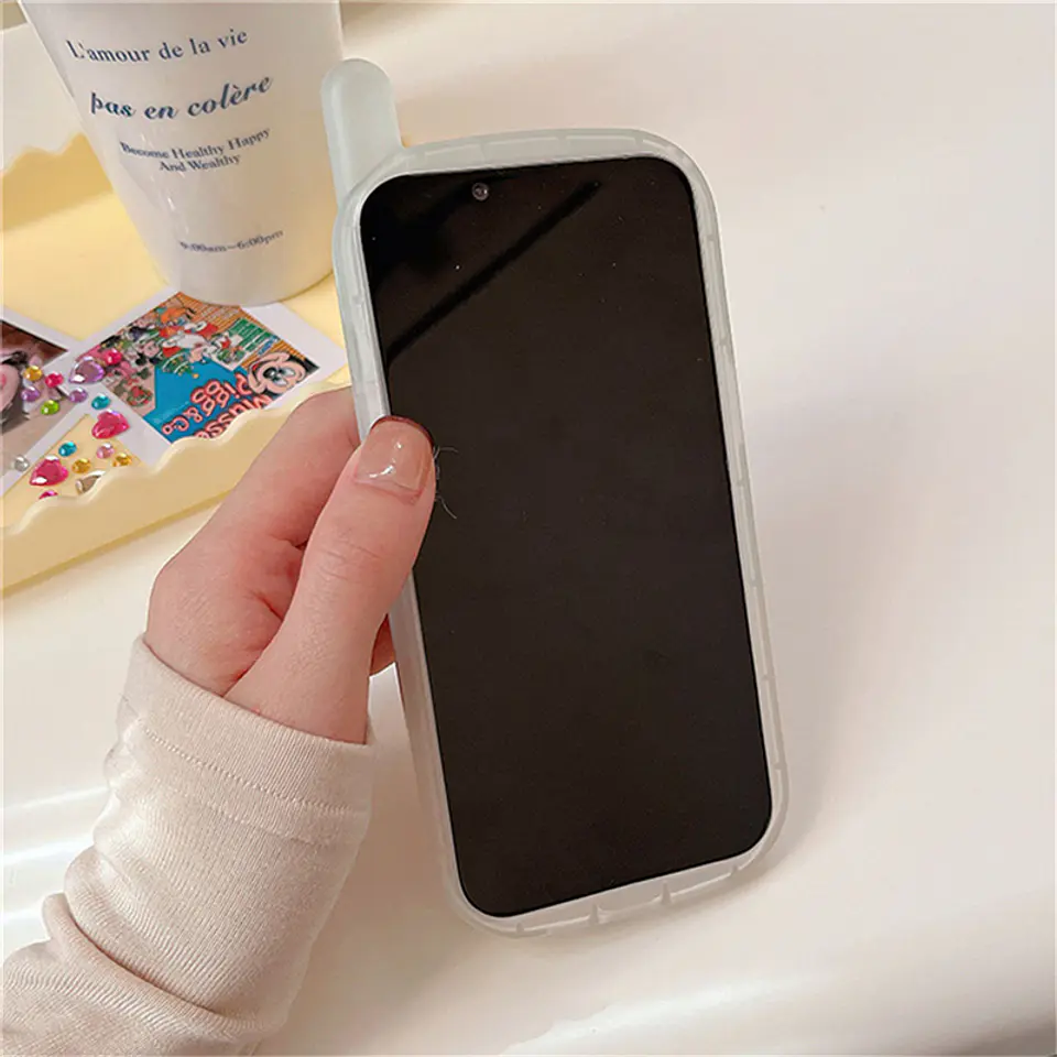 Preventa  Carcasa iPhone Kwaii Korean Porta Photocard 3