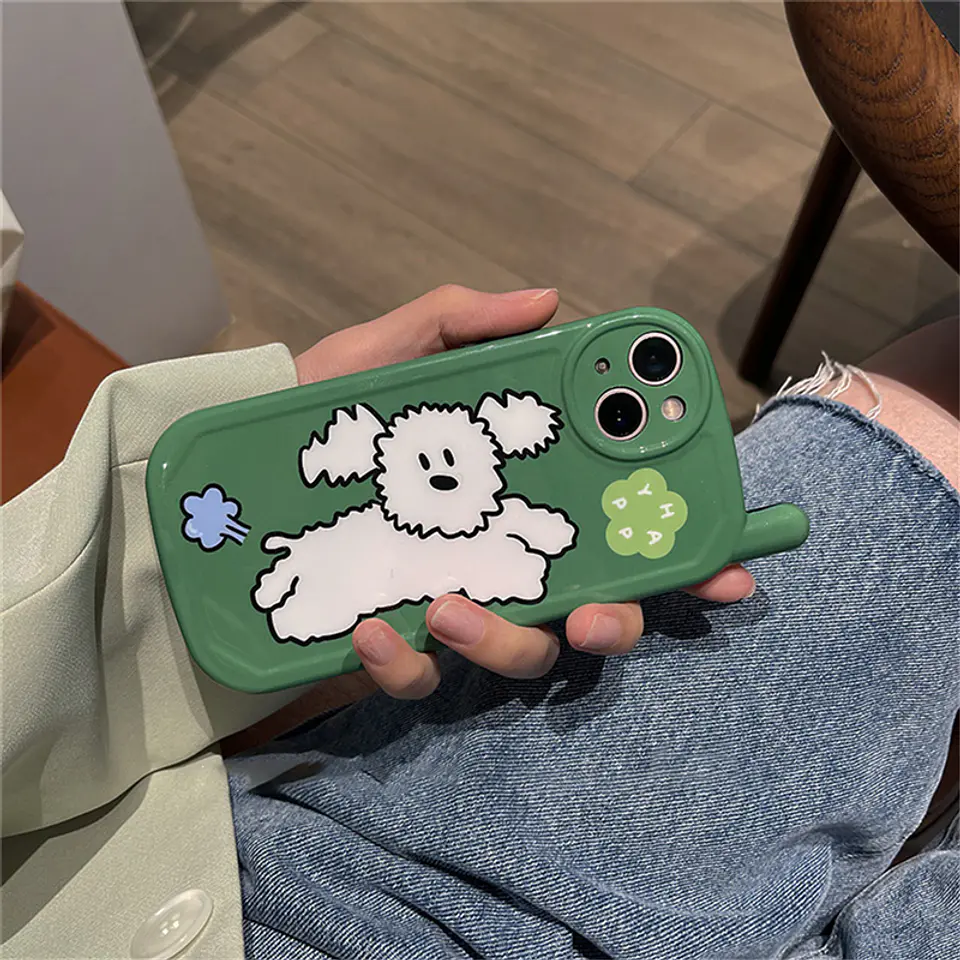 Preventa Carcasa iPhone Perrito Happy Korean 2