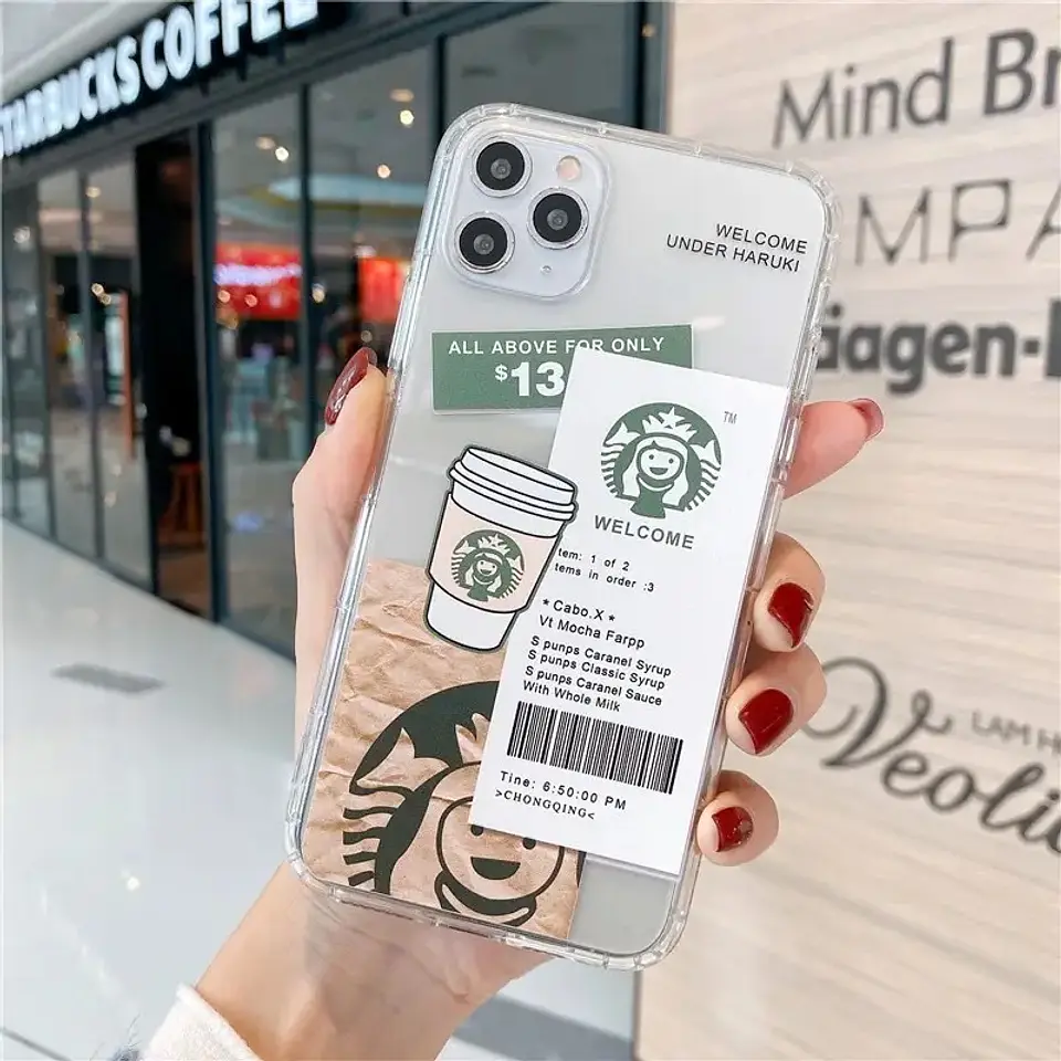 Preventa  carcasa iPhone Café Starbuck's 2