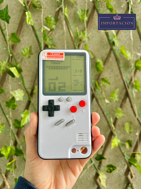 Preventa Carcasa Vintage Retro Game Tetris