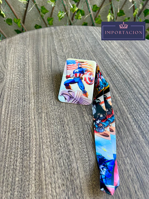 Preventa Portacredencial + Lanyard Capitán América