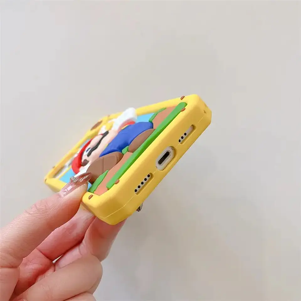 Preventa Carcasa Iphone Mario Bros 3D 5