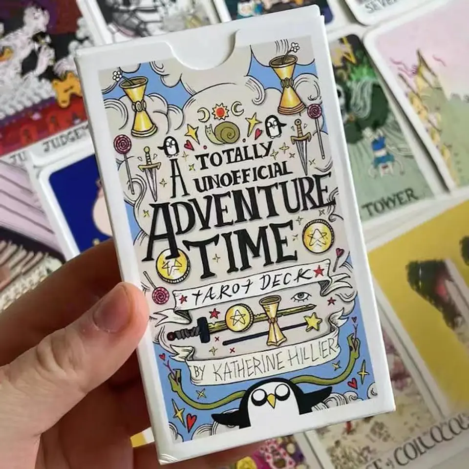 Preventa Cartas Tarot Hora de Aventura caja de carton 5