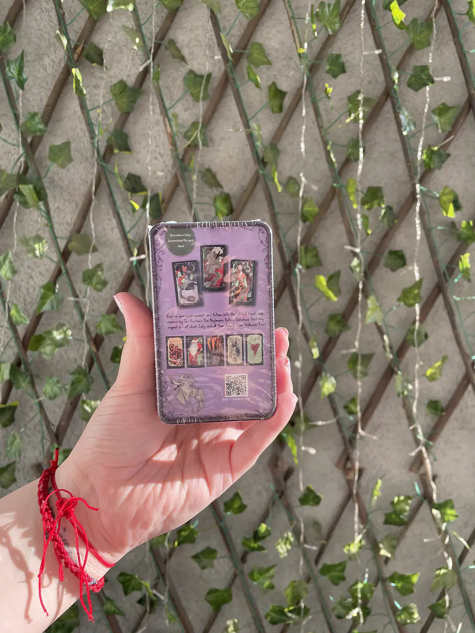 Preventa Cartas Tarot Jack The Nightmare Before Christ Caja De Metal 2