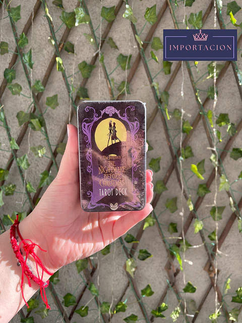 Preventa Cartas Tarot Jack The Nightmare Before Christ Caja De Metal