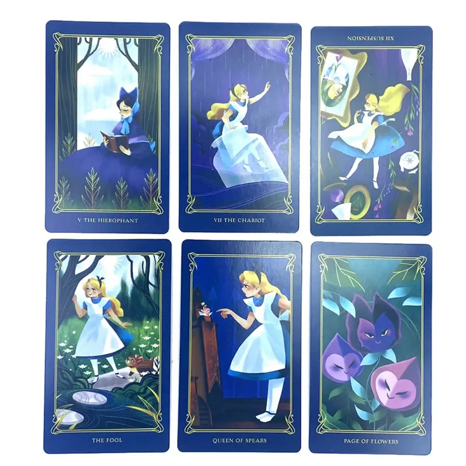 Preventa Cartas Tarot Alicia en el País de las Maravillas 4