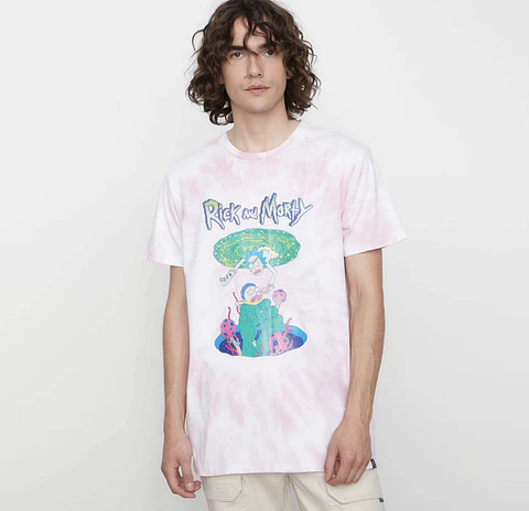 Polera Unisex Rick and Morty Oversize
