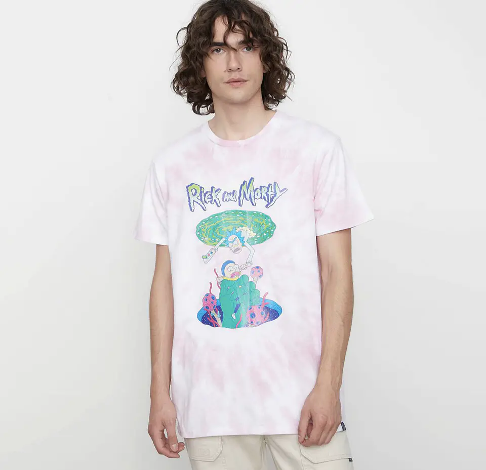 Polera Unisex Rick and Morty Oversize 1