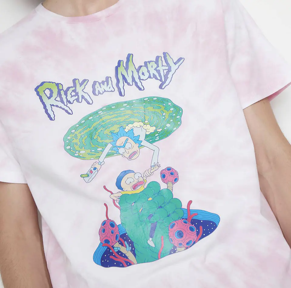 Polera Unisex Rick and Morty Oversize 6