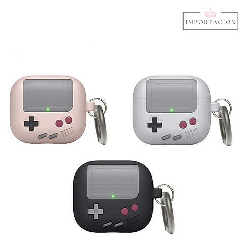 Preventa Carcasa AirPods Joysticks ochentero game