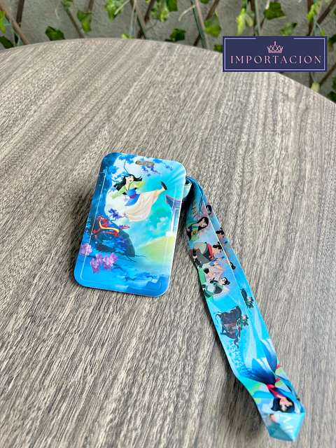 Preventa Portacredencial + Lanyard Mulan Luchadora