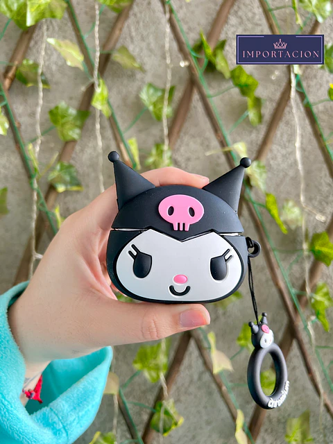 Preventa carcasa Airpods Kuromi and Melody
