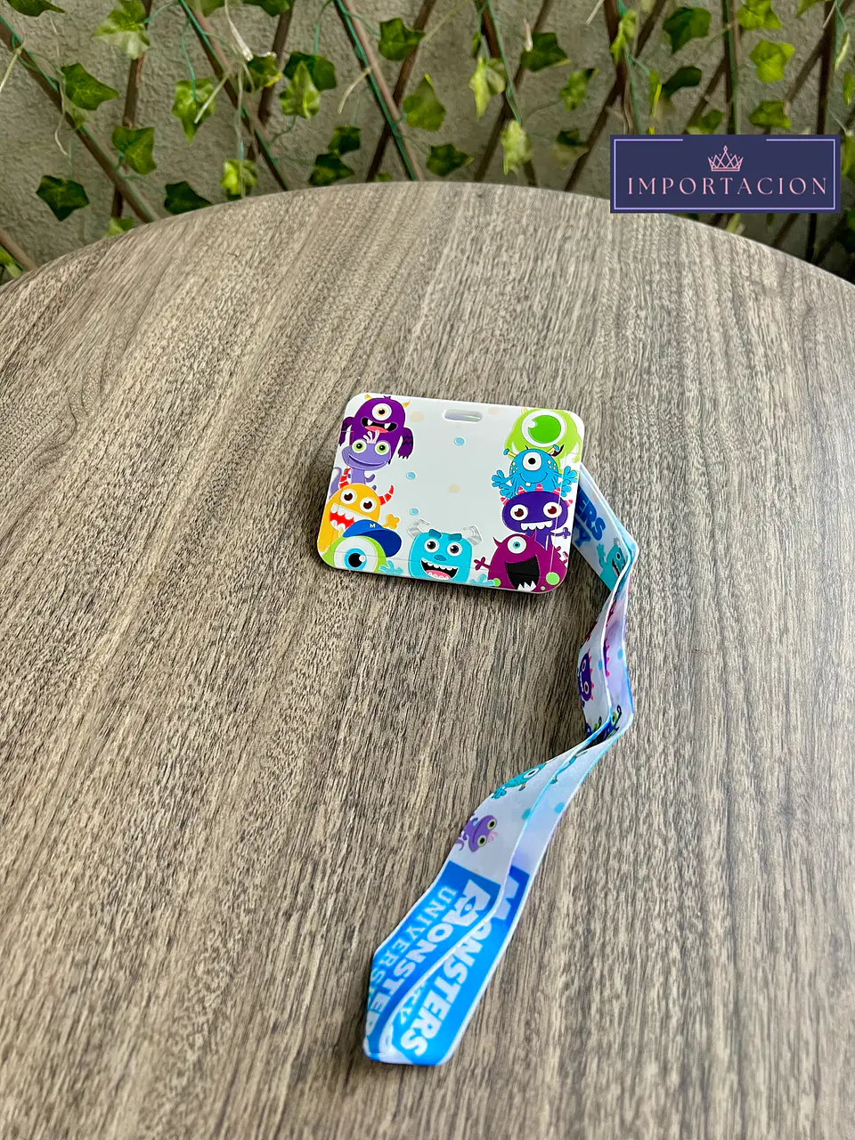 Preventa Portacredencial Horizontal + Lanyard Monster Inc  1