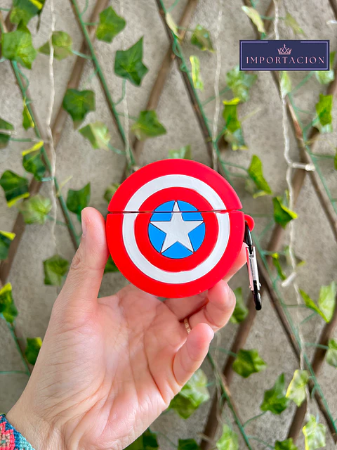 Preventa carcasa Airpods Capitán América