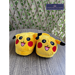 Preventa Pantuflas Pokemon Pikachu