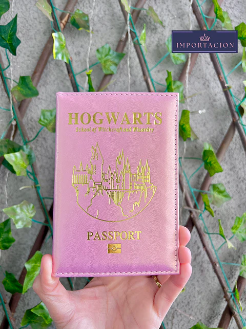 Preventa Funda Para Pasaporte Hogwarts