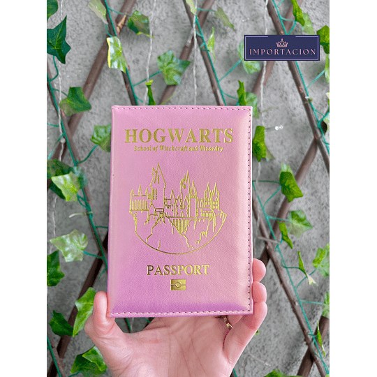 Preventa Funda Para Pasaporte Hogwarts