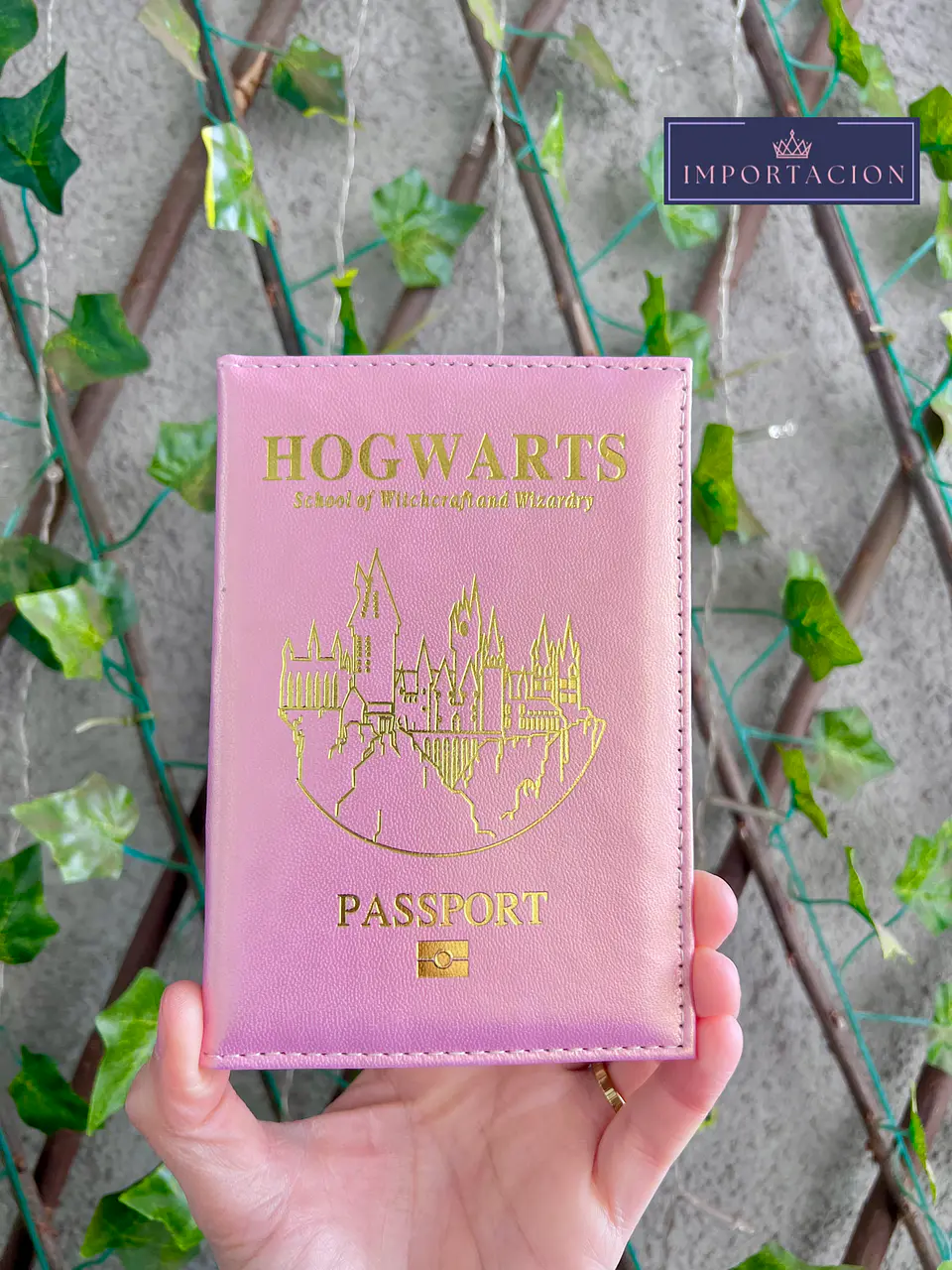 Preventa Funda Para Pasaporte Hogwarts 1