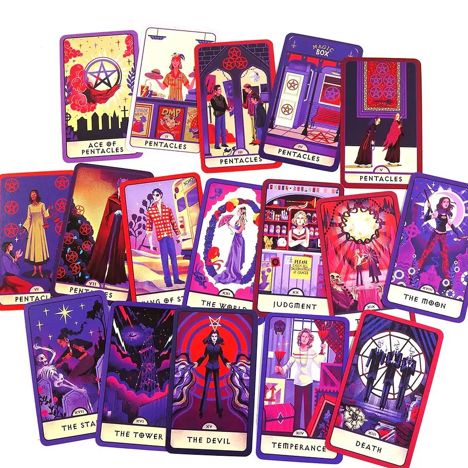 Preventa Cartas Tarot Buffy Cazadora de Vampiros 6