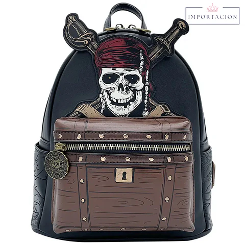 Preventa Mochila Jack Sparrow Piratas del Caribe Loungefly