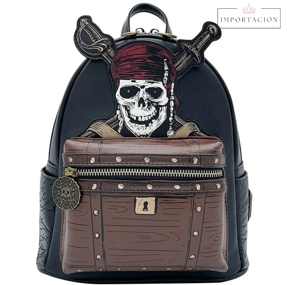Preventa Mochila Jack Sparrow Piratas del Caribe Loungefly 1