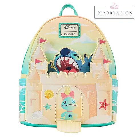 Preventa Mochila Stitch Sandcastle Beach Loungefly