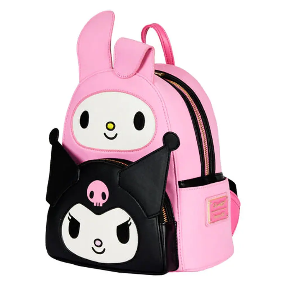 Preventa Mochila My Melody & Kuromi San Rio Loungefly 2