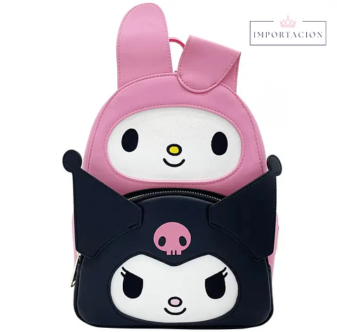 Preventa Mochila My Melody & Kuromi San Rio Loungefly