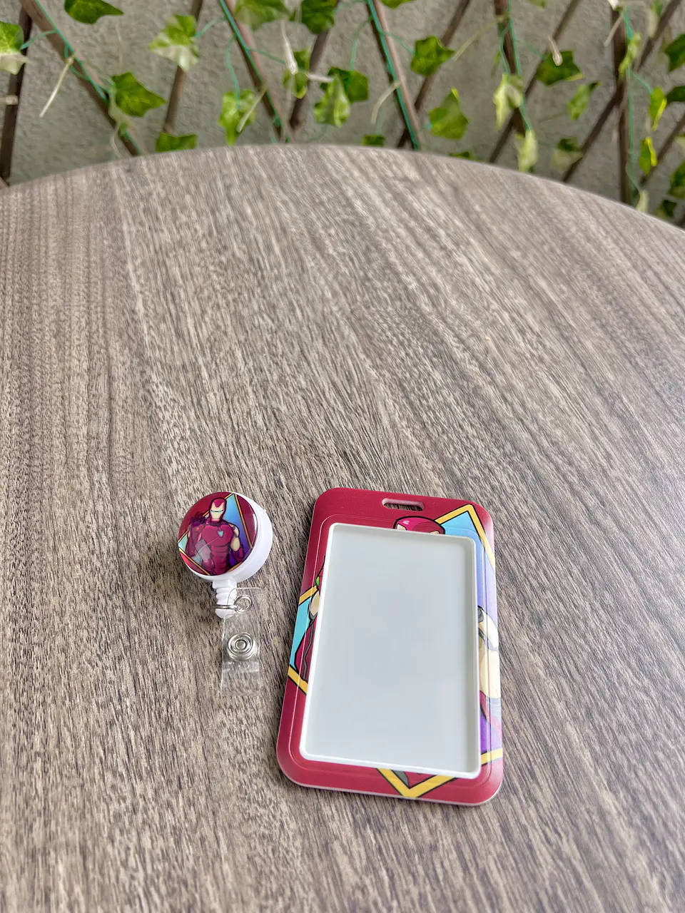 Preventa Portacredencial+ Hebilla Retractil Iron Man 2