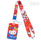 Preventa Portacredencial Vertical + Lanyard Hello Kitty - Miniatura 1