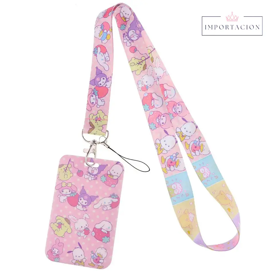 Preventa Portacredencial Vertical + Lanyard San Rio 1