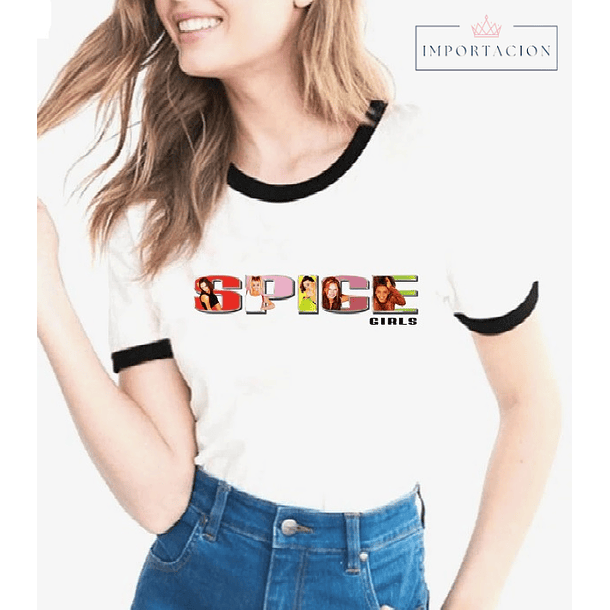 Preventa Polera Mujer Spice Girls 2