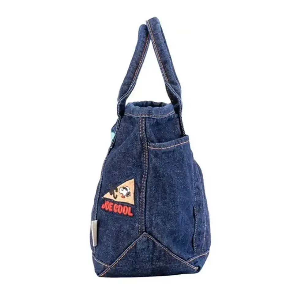 Preventa Bolso De Mano Snoppy Mezclilla Jeans 11