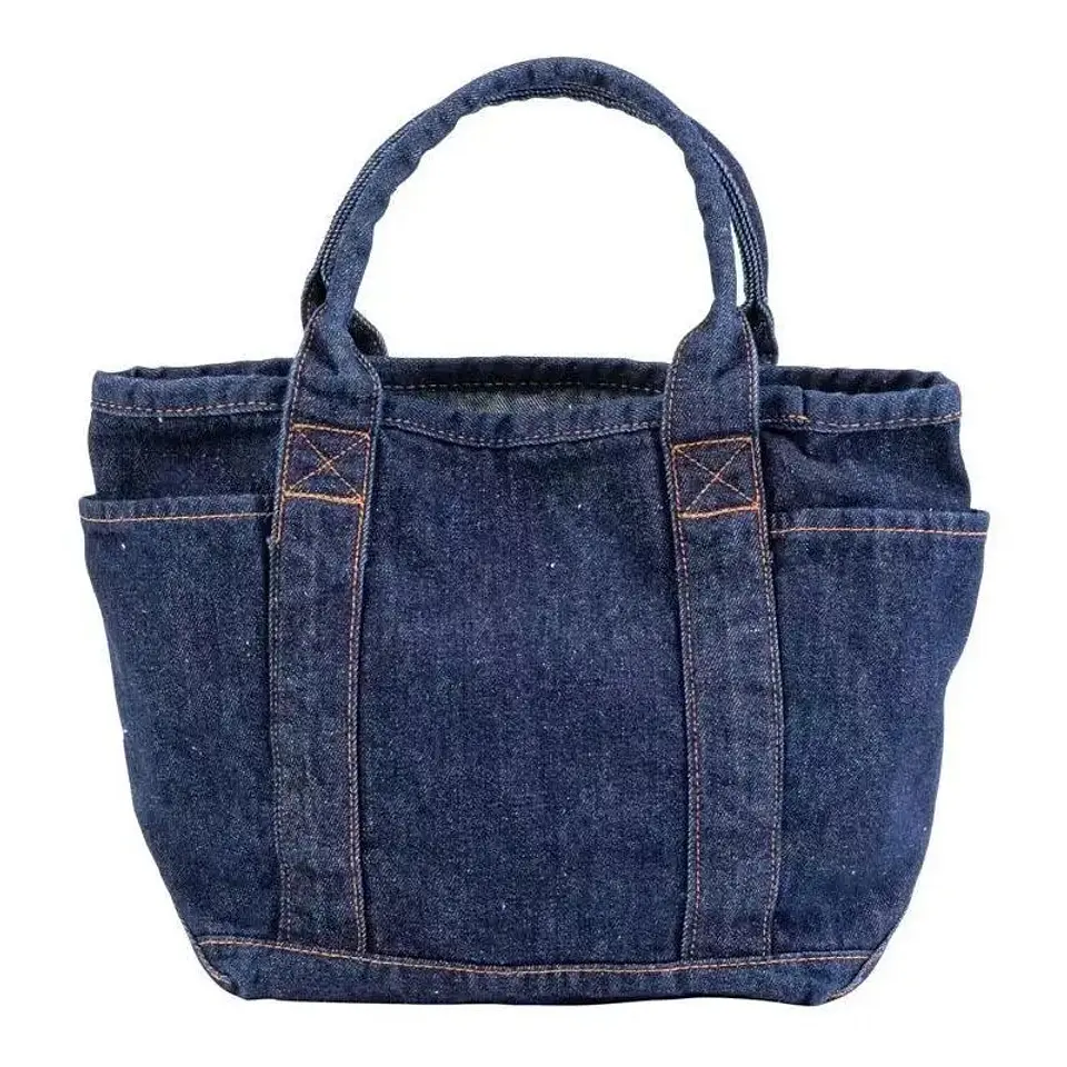 Preventa Bolso De Mano Snoppy Mezclilla Jeans 9