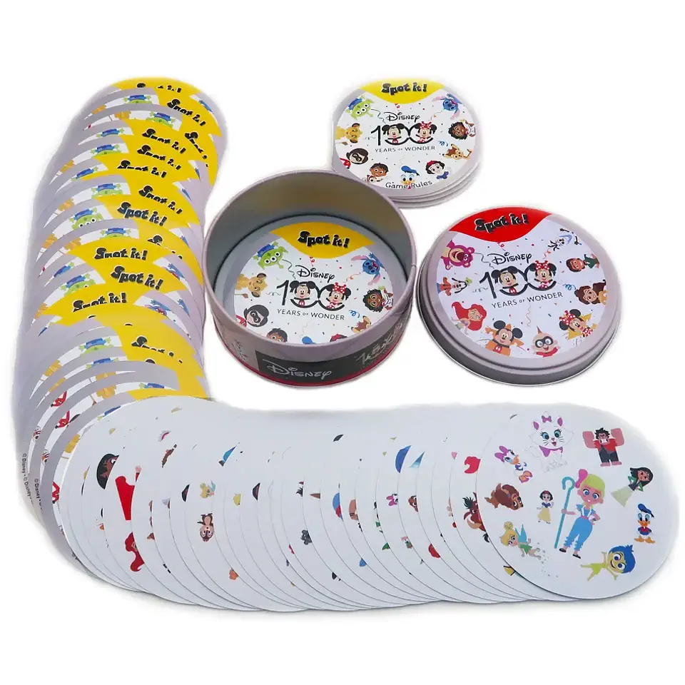 Preventa Juego De Cartas De Dobble 100 años Disney 4