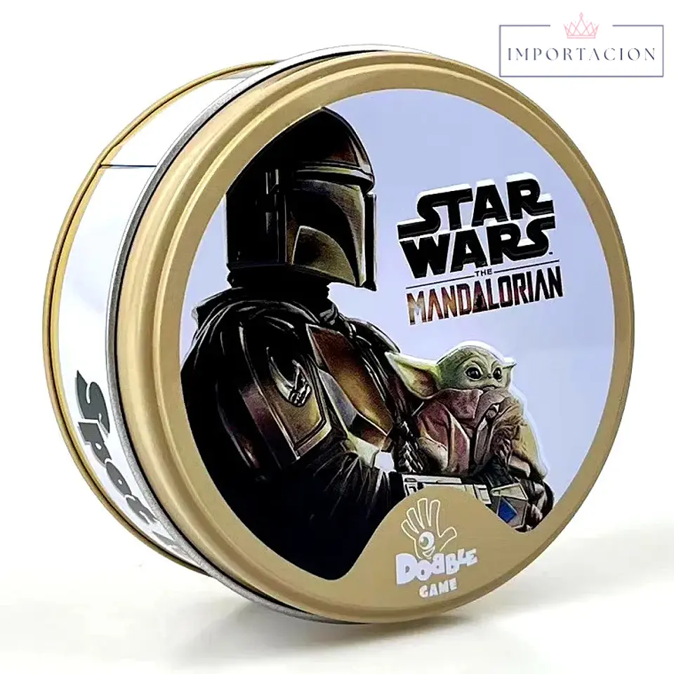 Preventa Juego De Cartas De Dobble Star Wars Mandalorian 1