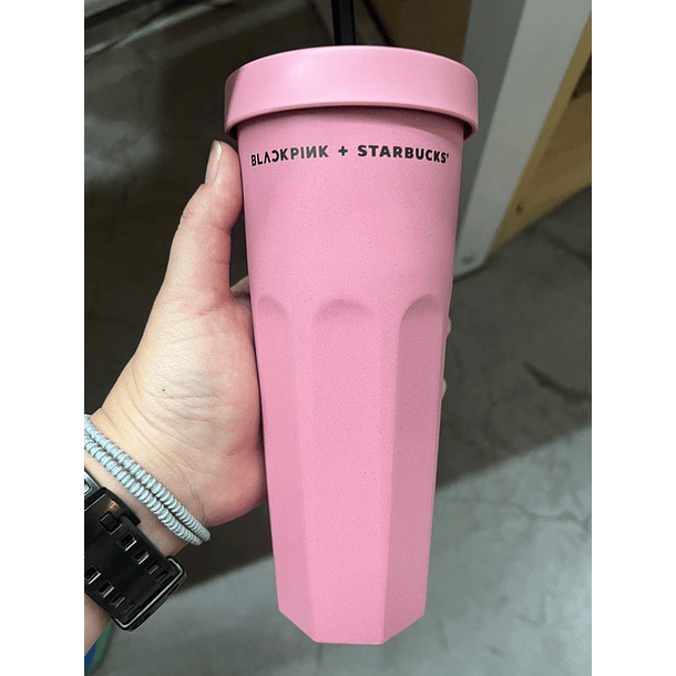 Preventa Vaso BlackPink Starbucks 424ml 3