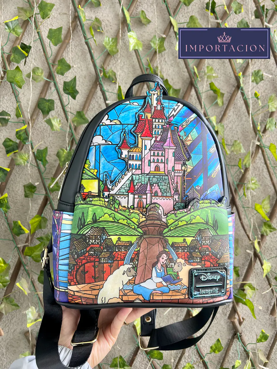 Preventa Mochila Bella y la Bestia Loungefly 1