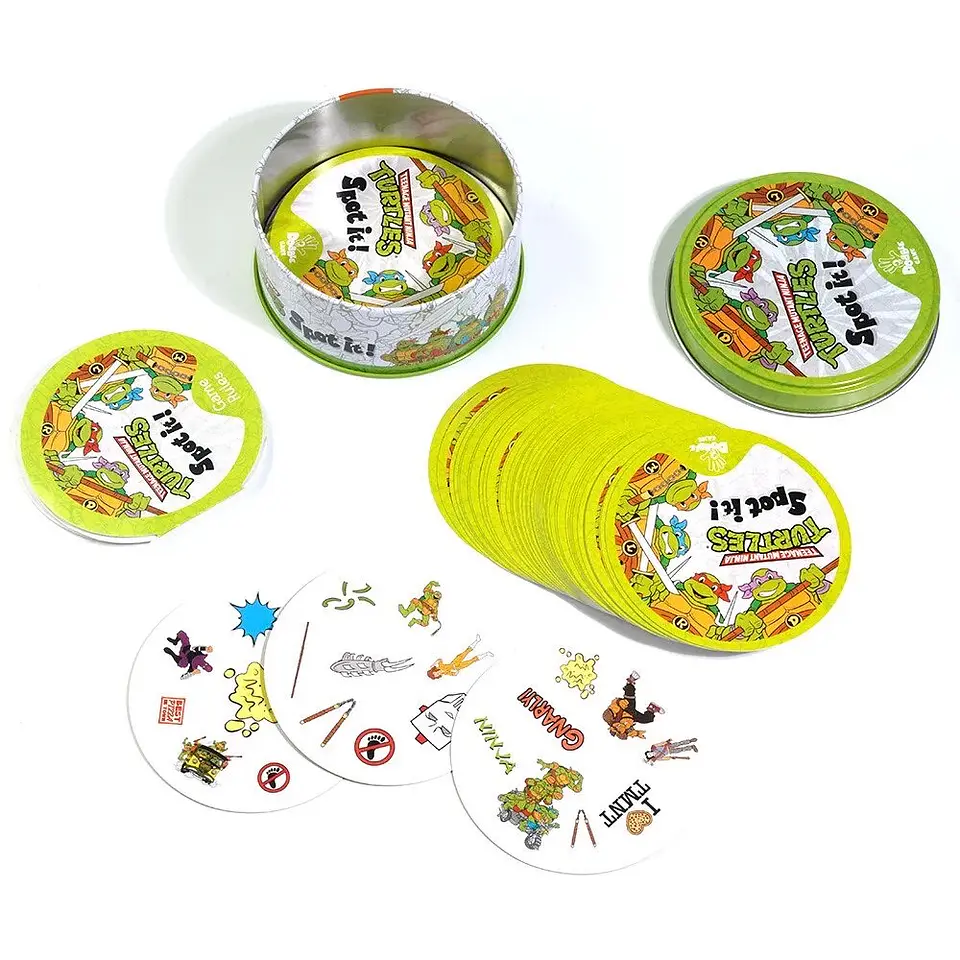 Preventa Juego de cartas de Dobble de Tortugas Ninjas 4