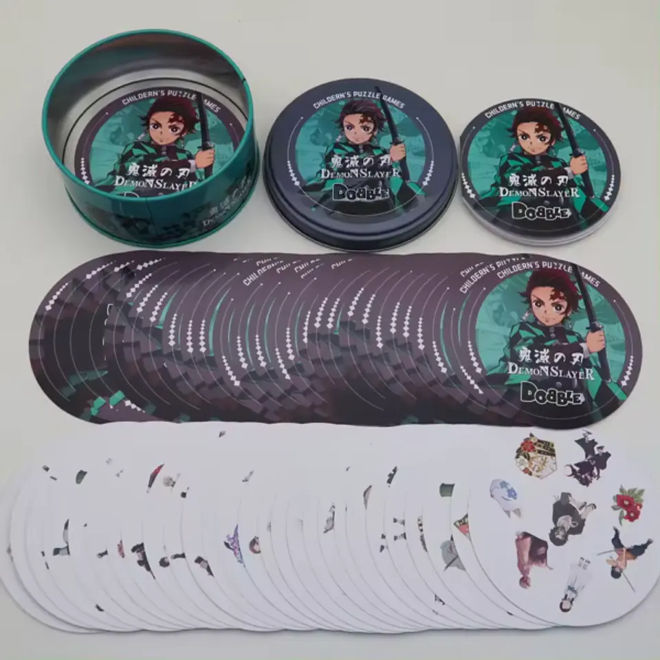 Preventa Juego De Cartas De Dobble Demon Slayer 3