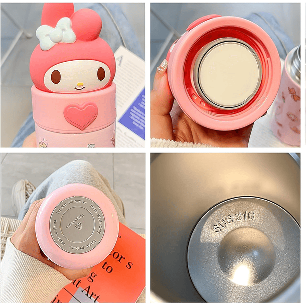 Preventa Termo Kawaii San Rio 360ml 15