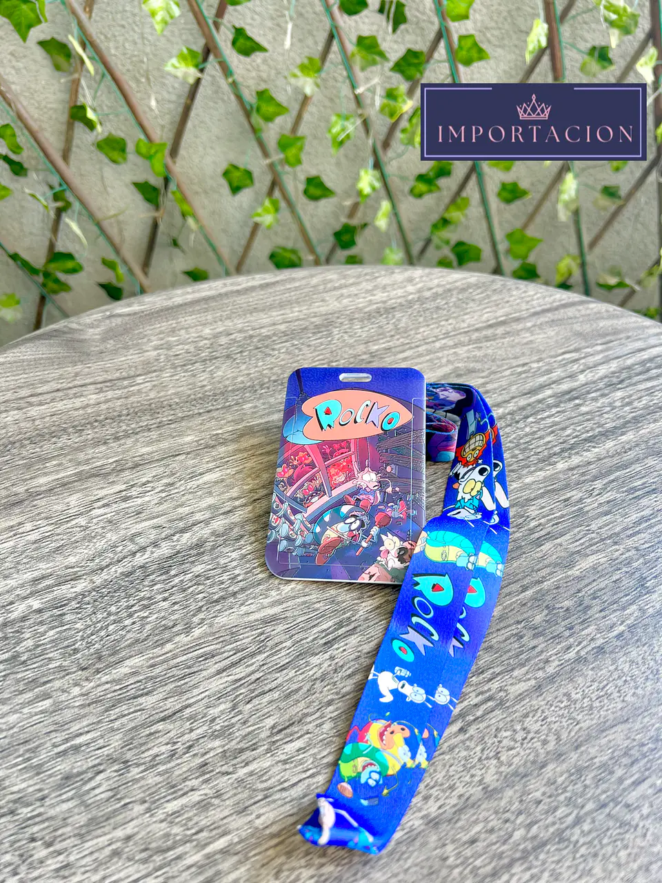Preventa Portacredencial + Lanyard Rocko In Life 1