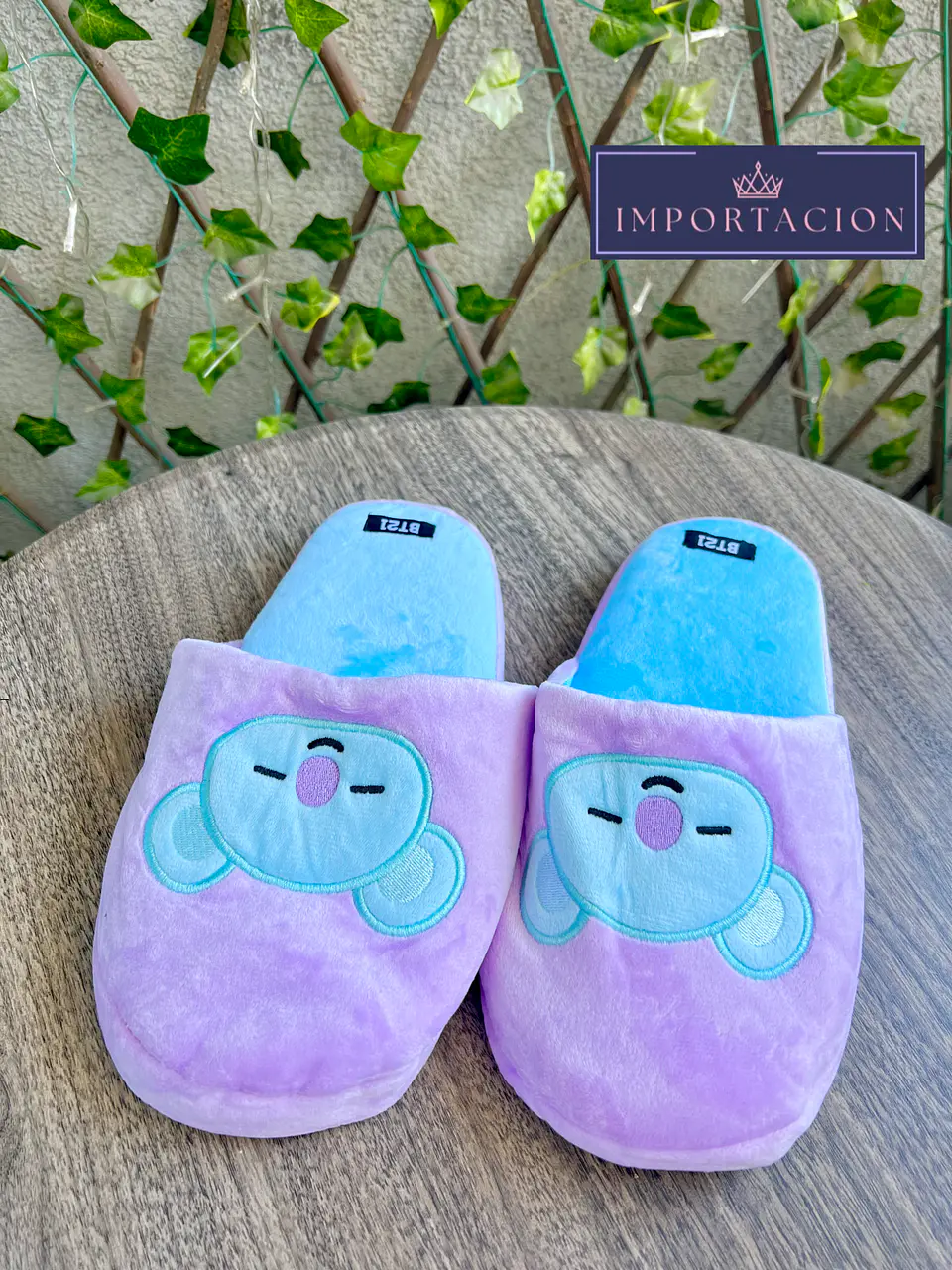 Preventa Pantuflas abiertas BT21 7 miembros 16