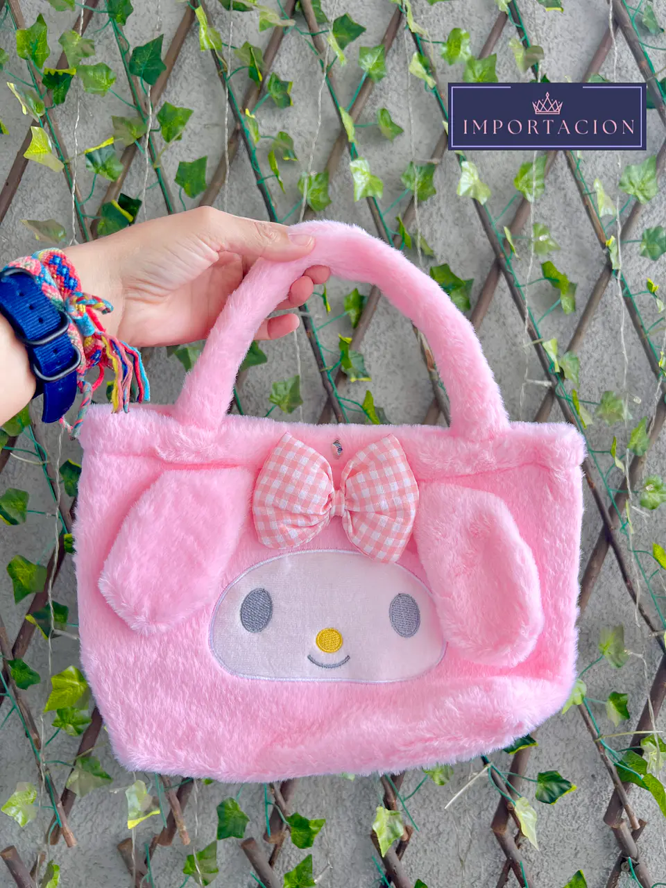 Preventa Bolso  de felpa de Mano Personajes San Rio 1