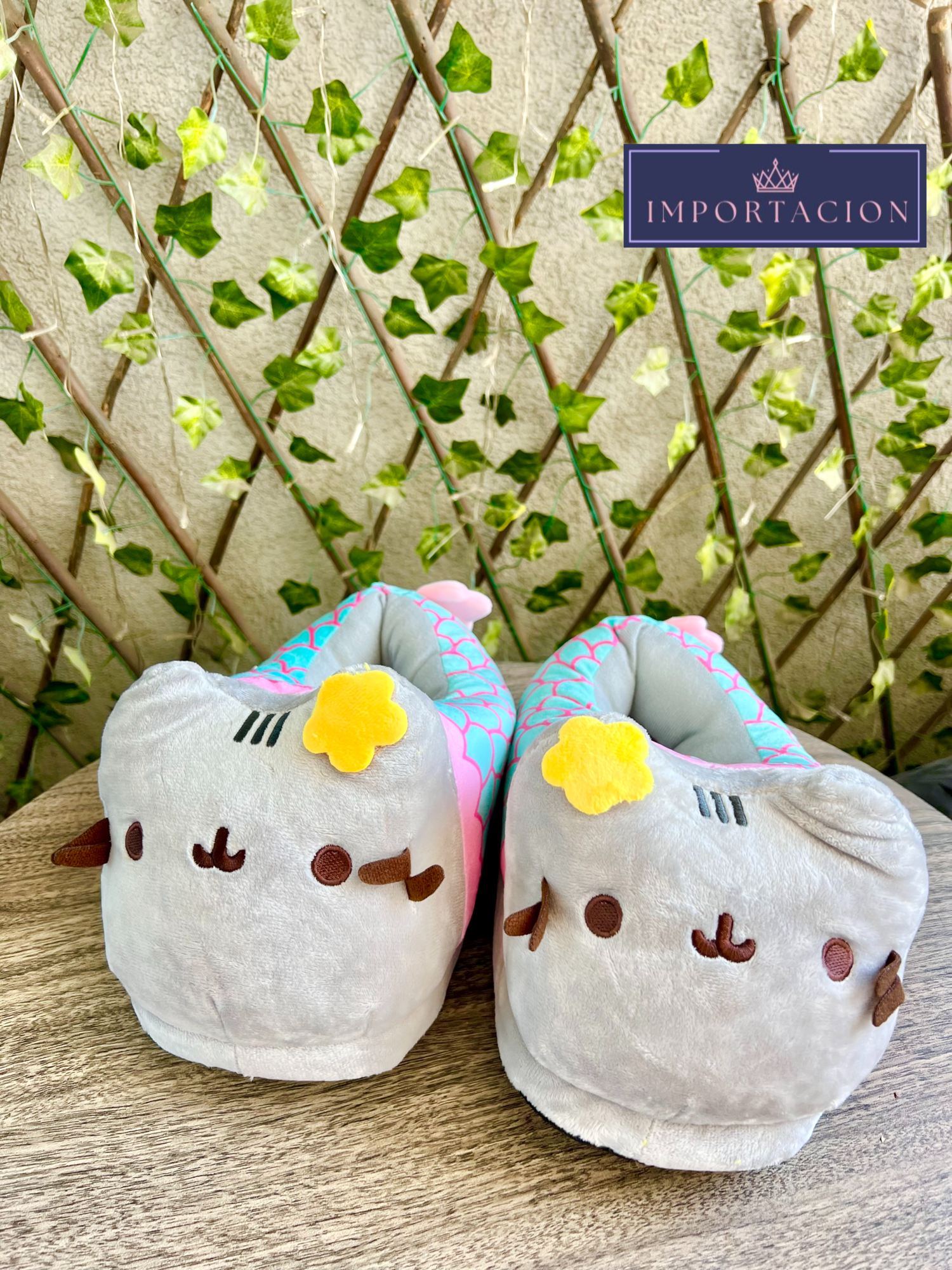 Preventa Pantuflas Cerradas Pusheen Sirena