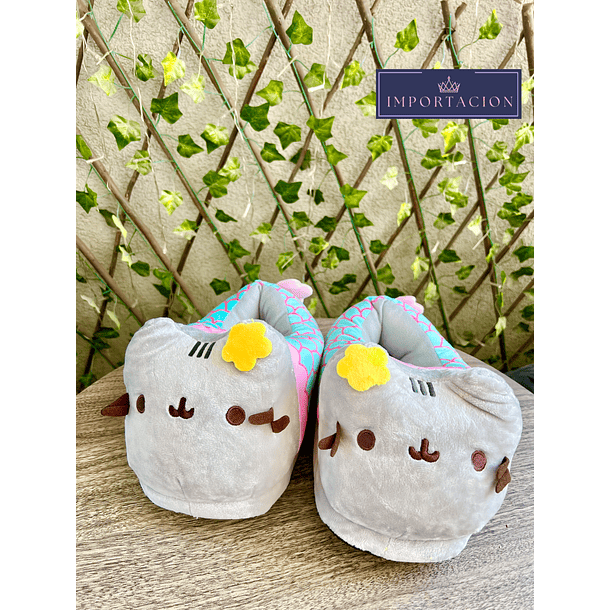 Preventa Pantuflas Cerradas Pusheen Sirena 1